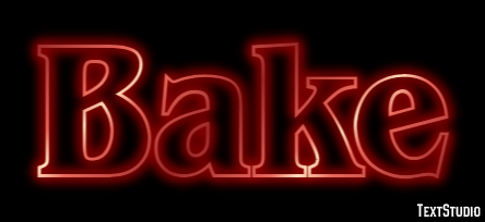 Bake Metin Efekti