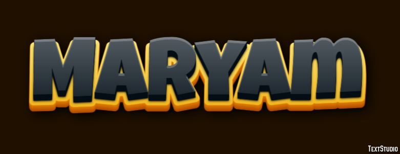 Maryam Text Effect