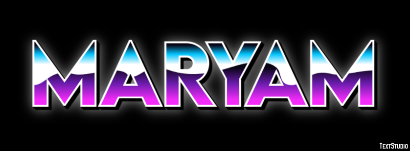 Maryam Text Effect