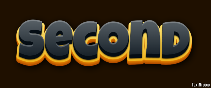 Second Efecto de Texto