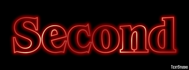 Second Efecto de Texto