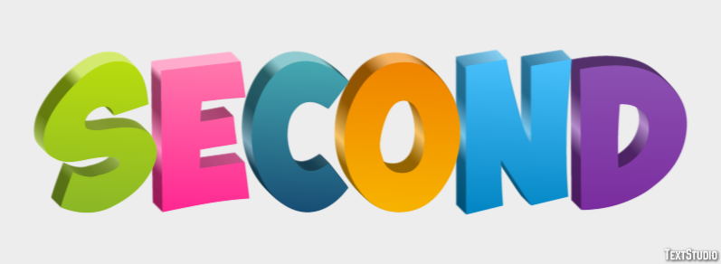Second Efecto de Texto
