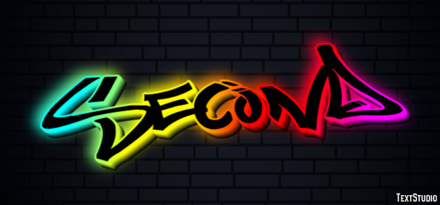 Second Efecto de Texto