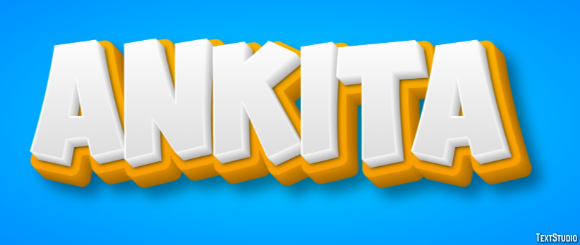 Ankita Text effect