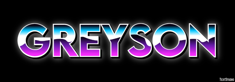 Greyson Efekt tekstowy