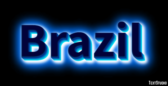 Brazil Effetto testo