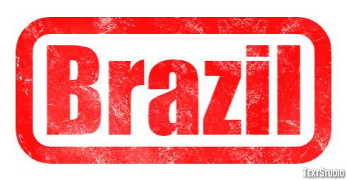 Brazil Text Effect