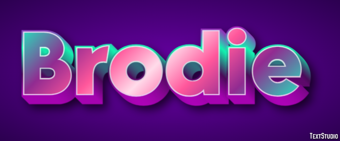 Brodie Text Effect