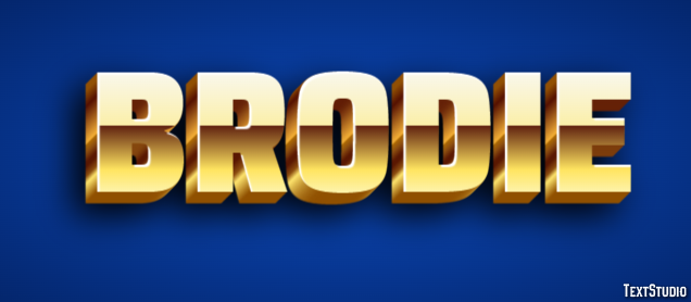 Brodie Efekt tekstowy