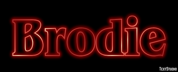 Brodie Text Effect