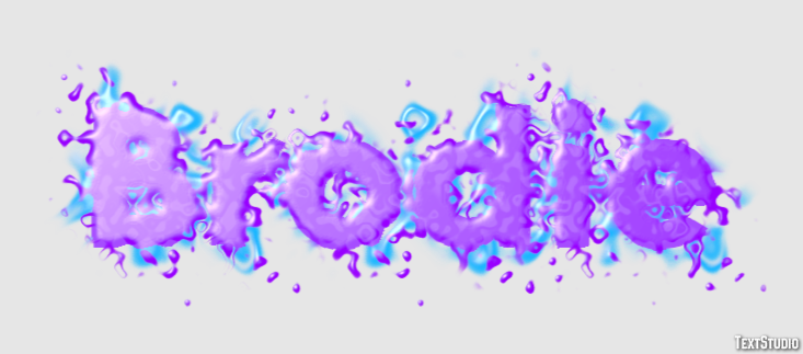 Brodie Texteffekt
