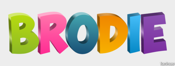 Brodie Text Effect