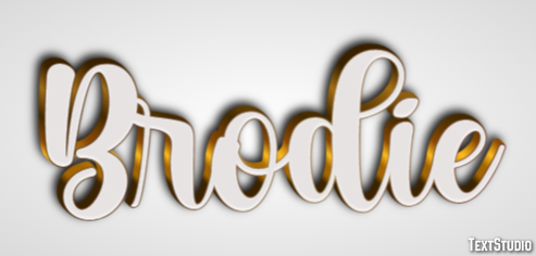 Brodie Effet de Texte