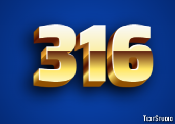 316 Efecto de Texto
