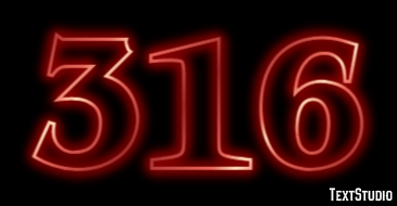 316 Efecto de texto