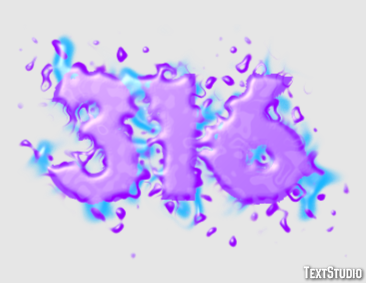 316 Efecto de Texto