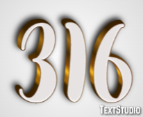 316 Efecto de Texto