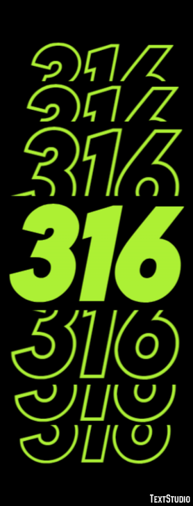 316 Efecto de Texto