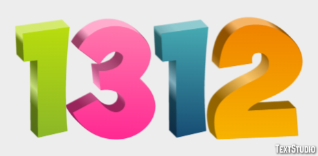 1312 Effetto testo