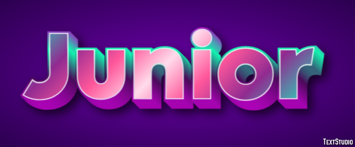 Junior Text Effect