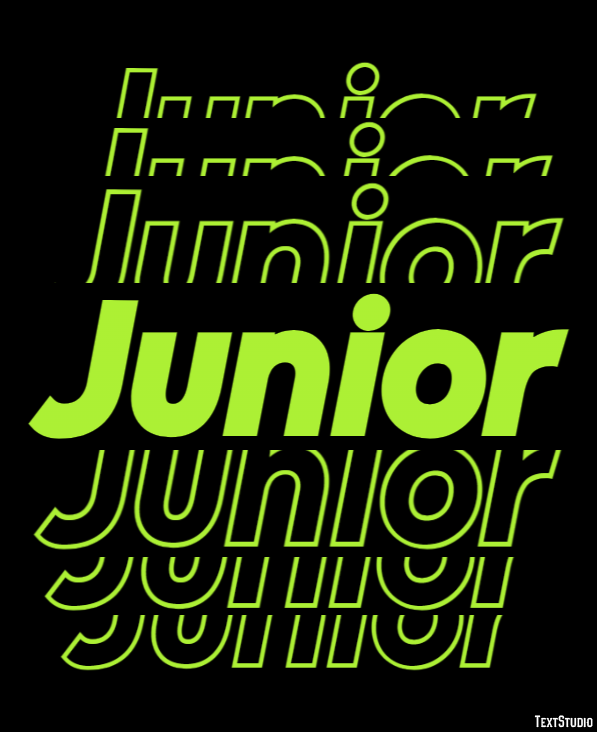 Junior Text Effect