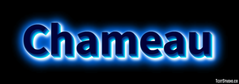 Chameau Effet de texte