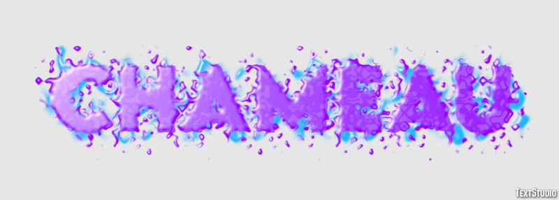 Chameau Effet de texte