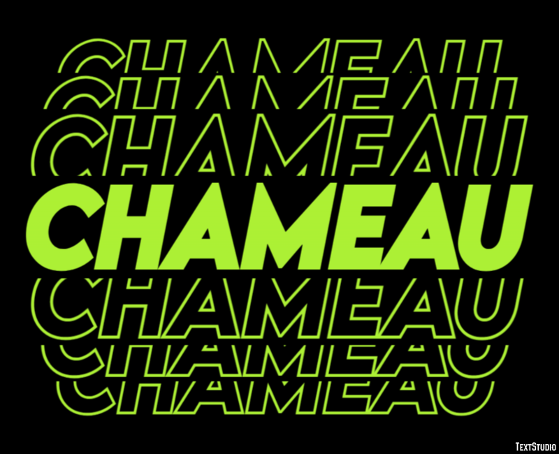 Chameau Effet de Texte