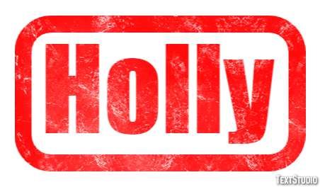 Holly Efekt tekstowy