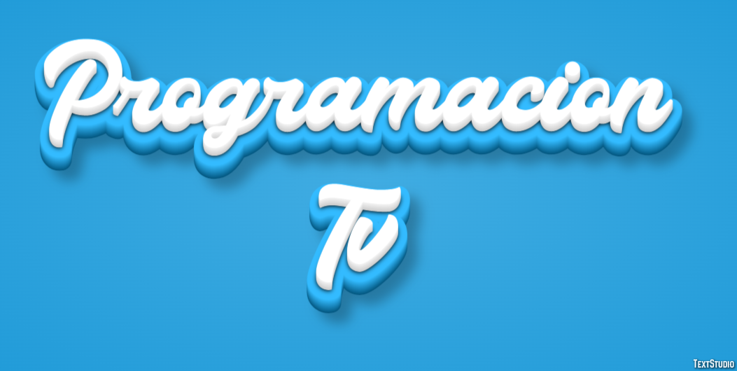 Programacion Tv Tekst Effect