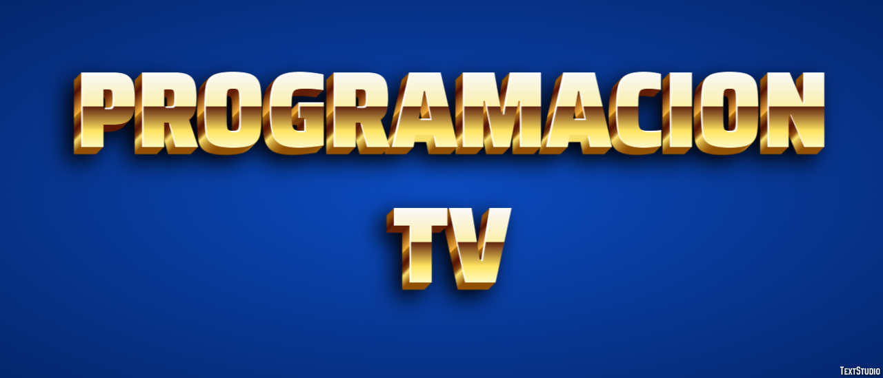 Programacion Tv Tekst Effect