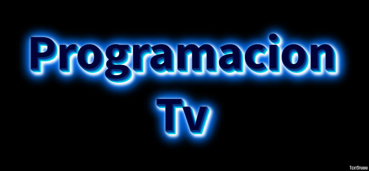 Programacion Tv Tekst Effect