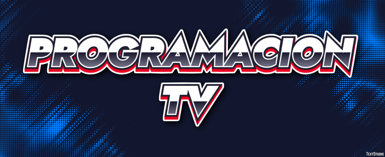 Programacion Tv Tekst effect