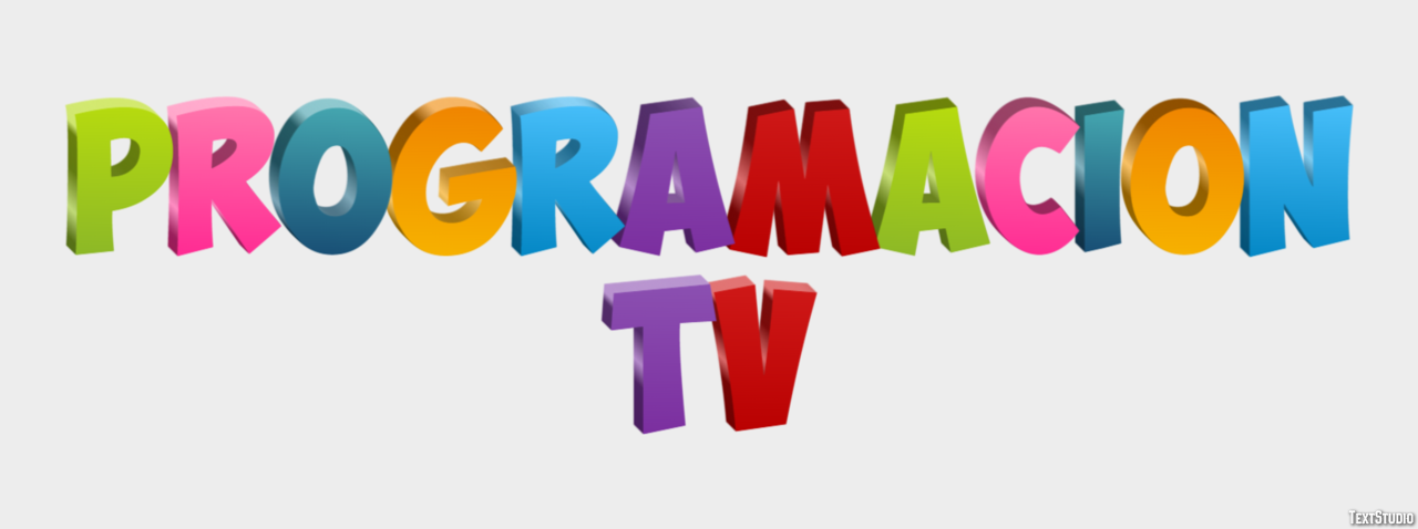 Programacion Tv Tekst Effect