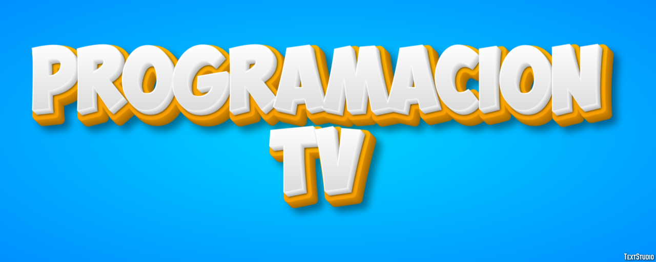 Programacion Tv Tekst Effect
