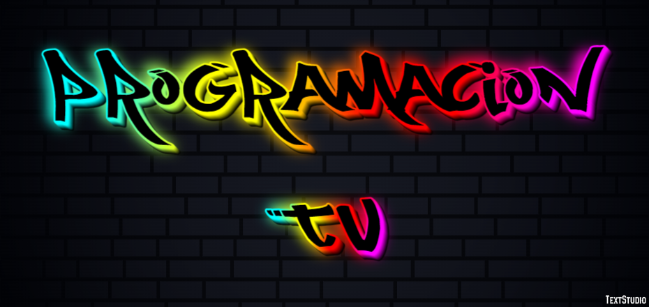 Programacion Tv Tekst effect