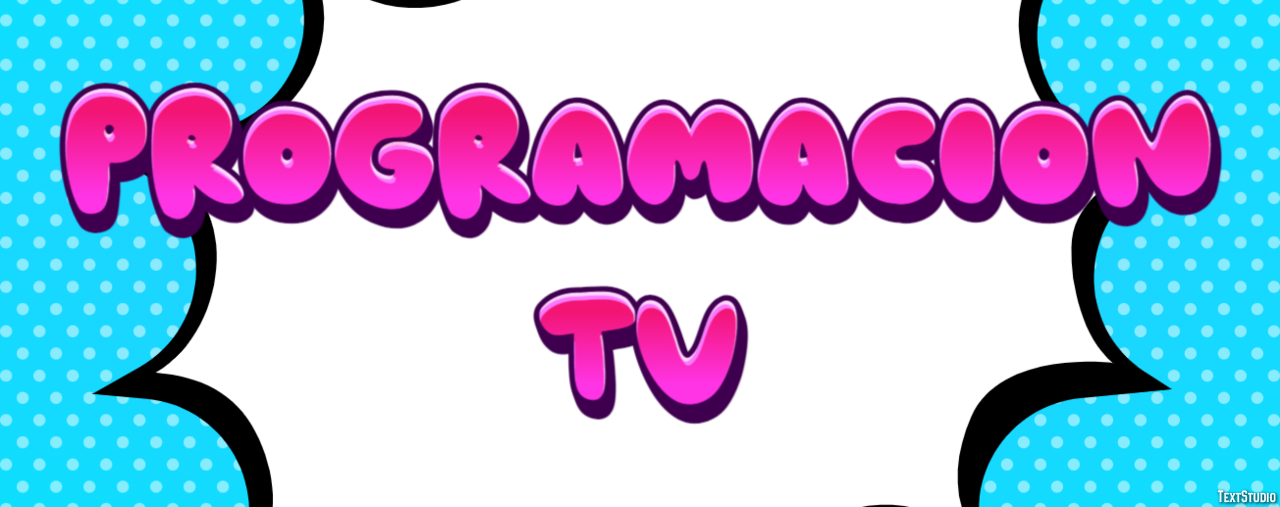 Programacion Tv Tekst Effect
