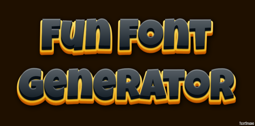 Fun Font Generator Text effect