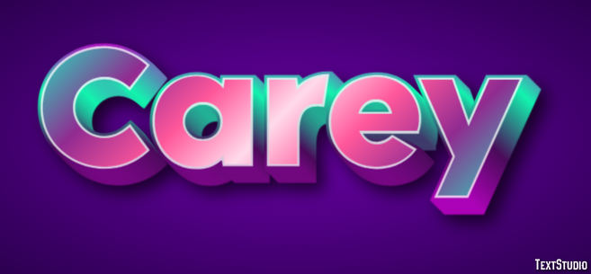 Carey Text Effect