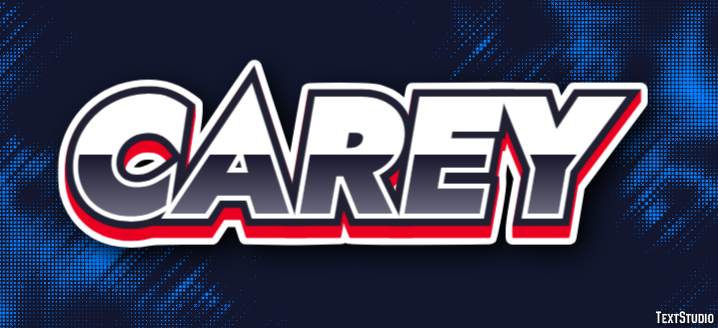 Carey Text Effect
