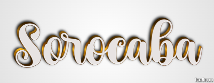 Sorocaba Efecto de Texto