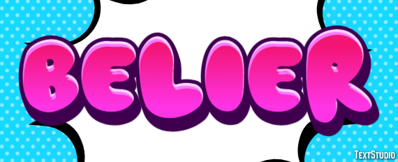 Bélier Text effect