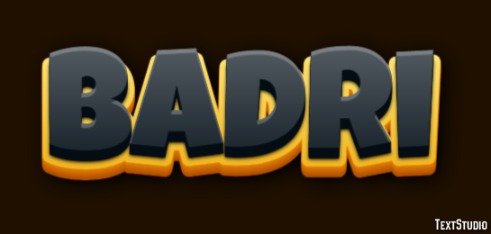 Badri Text Effect