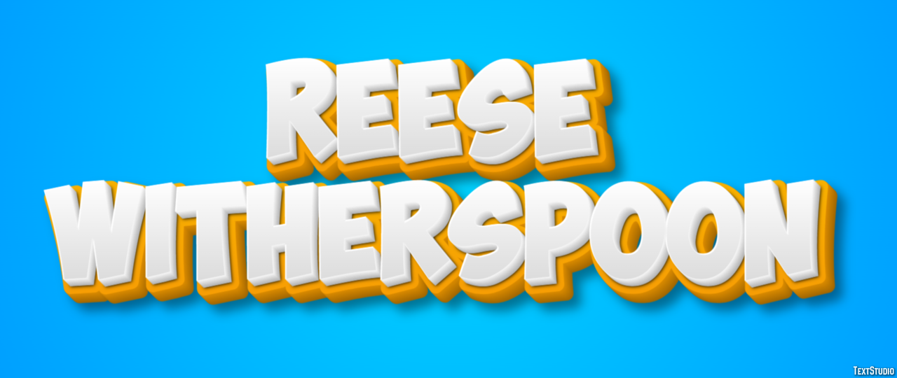 Reese Witherspoon Efecto de Texto