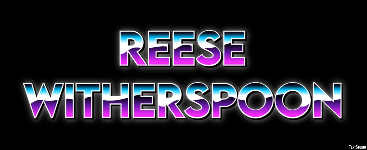 Reese Witherspoon Efekt tekstowy
