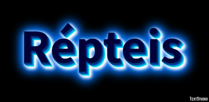 Répteis Efeito do texto