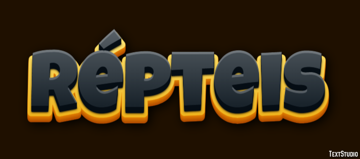 Répteis Efeito do texto