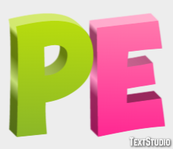 Pé Efeito do texto