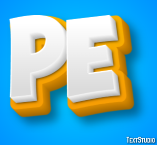 Pé Efeito do texto