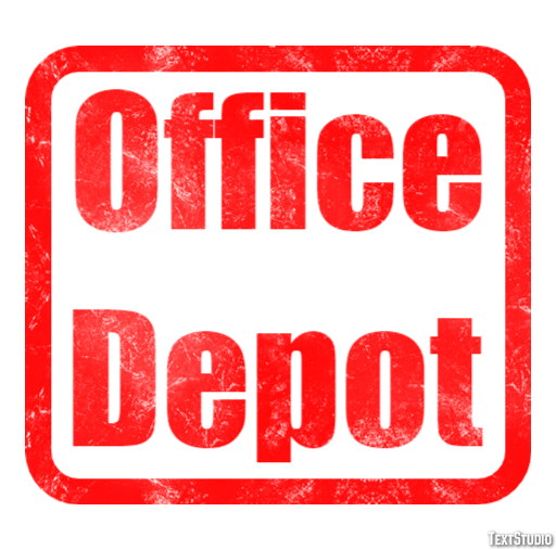 Office Depot Tekst effect